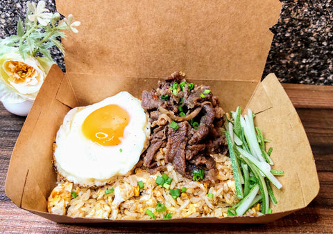 Meal Box - Heartfood Nasi Goreng (Non-Spicy) with Marinated Beef