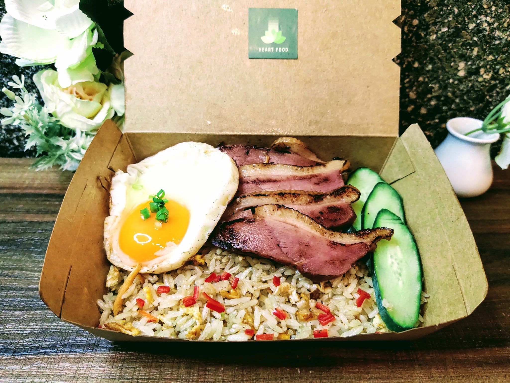 Meal Box - Heartfood Sambal Nasi Goreng with Smoked Duck