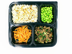 Bento - Black Pepper Beef Set