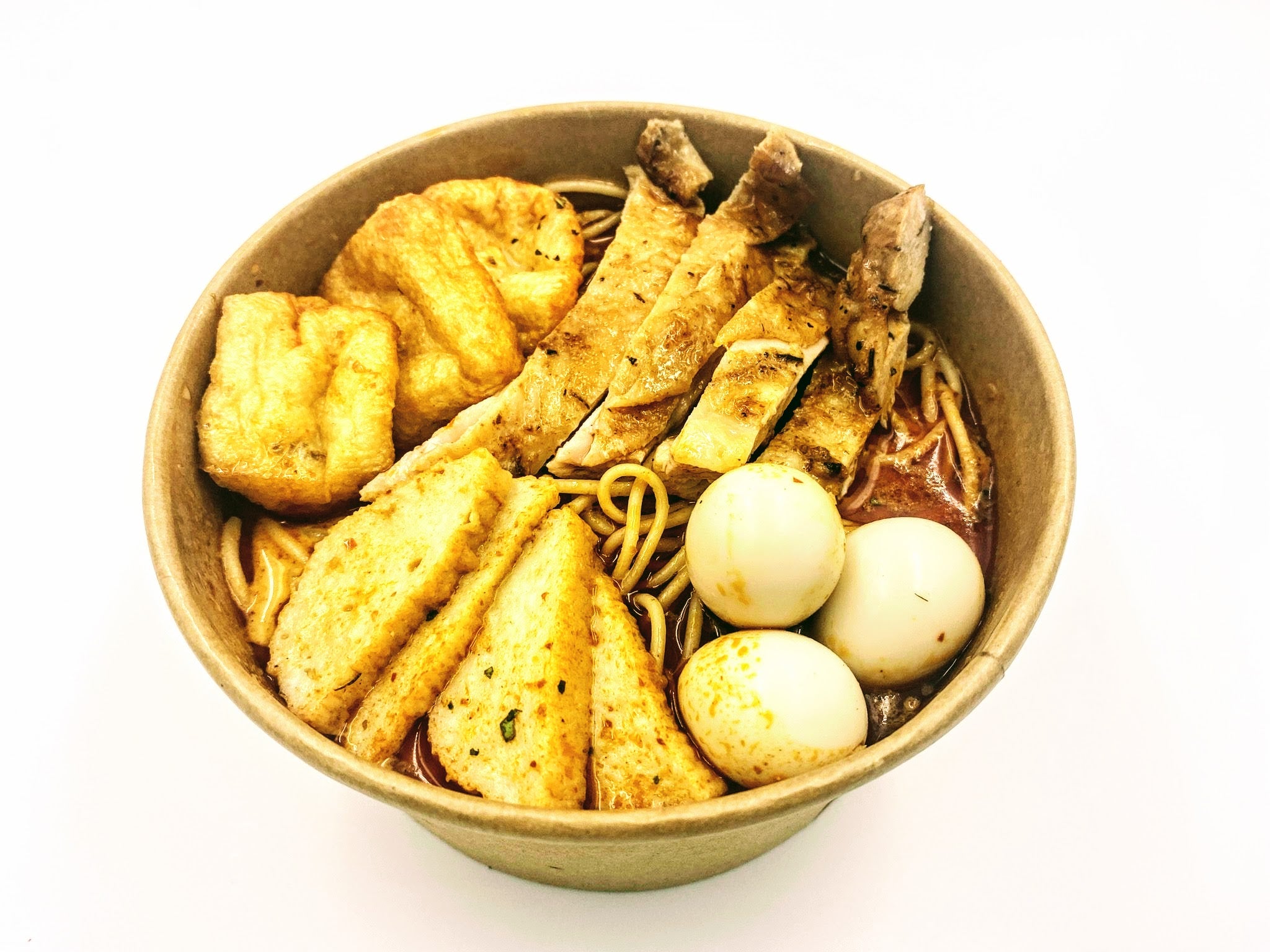 Heartfood Laksa Spaghetti with Grilled Chicken