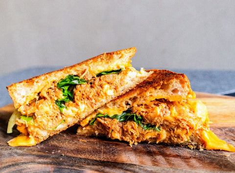 Grilled Cheese Sandwich - Pulled Chicken